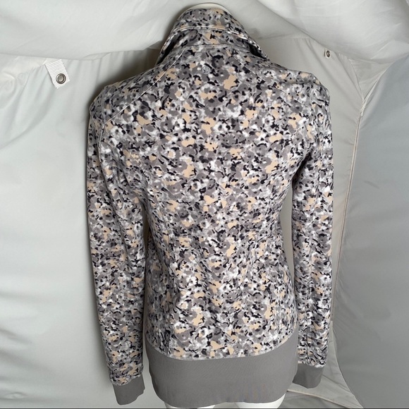Lululemon Fleur Silver Spoon Asana multicolor gray tan jacket - Picture 4 of 8